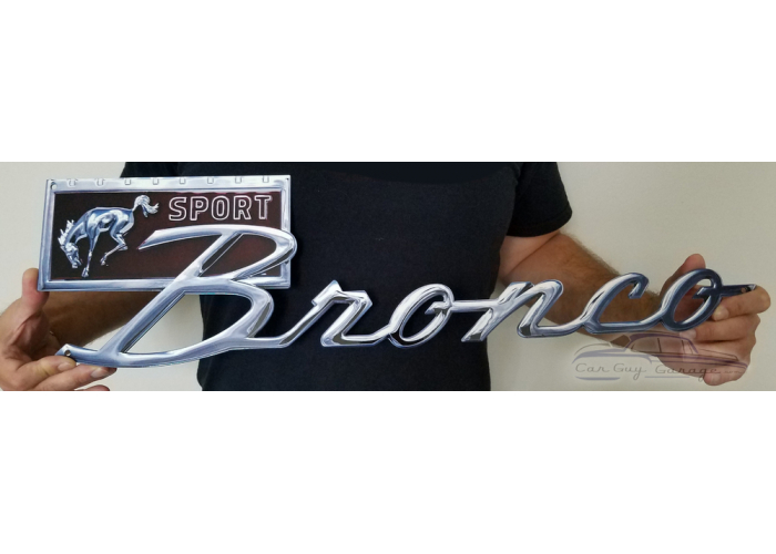 Ford Bronco Sport Sign