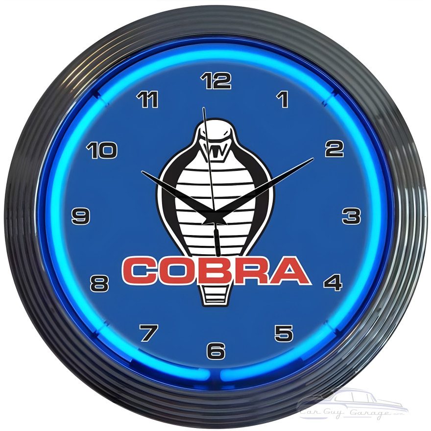 Ford Cobra Neon Clock Ford Cobra Neon Clock