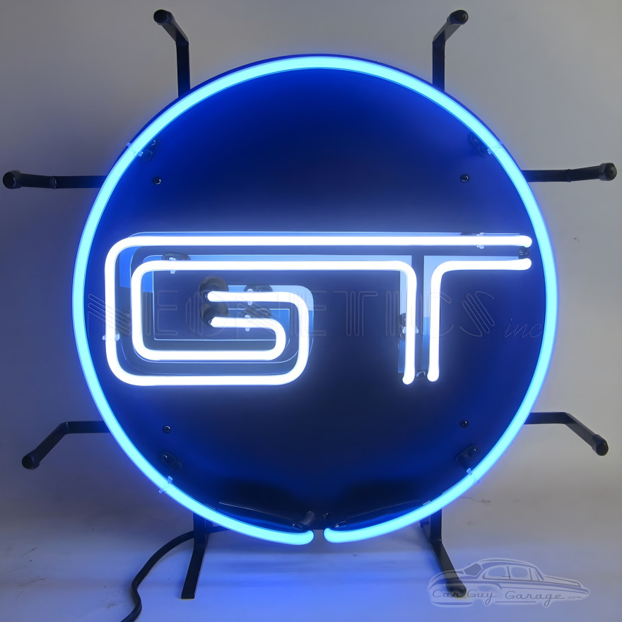 Ford Gt Neon Sign With Backing Ford Gt Neon Sign With Backing