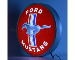 Ford Mustang 15 Inch Backlit Led Lighted Sign