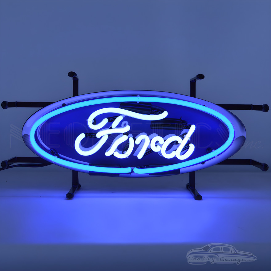 Ford Oval Neon Sign Ford Oval Neon Sign