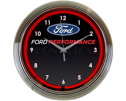 Ford Performance Neon Clock