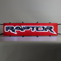 Ford Raptor Neon Sign for Garage & Man Cave - 33" x 8"