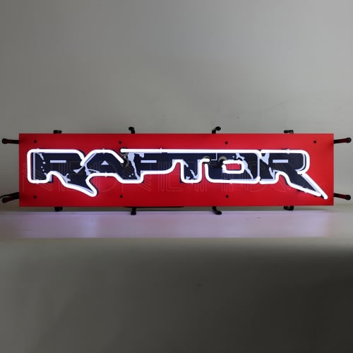 Ford Raptor Neon Sign With Backing