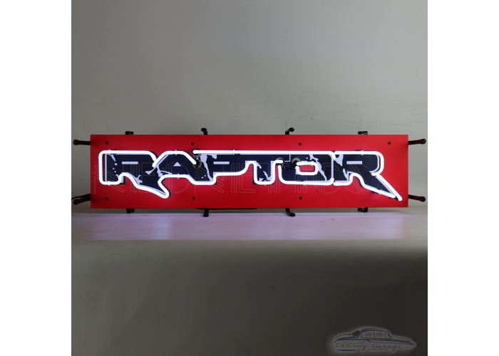 Ford Raptor Neon Sign With Backing