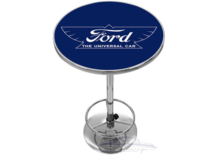 Ford The Universal Car Chrome Pub Table