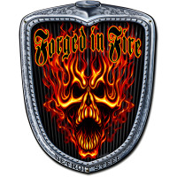Forged Grill Metal Sign - 20" x 24"