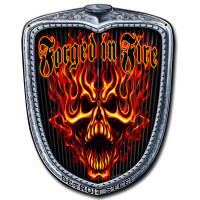 Forged Grill Metal Sign - 11" x 14"