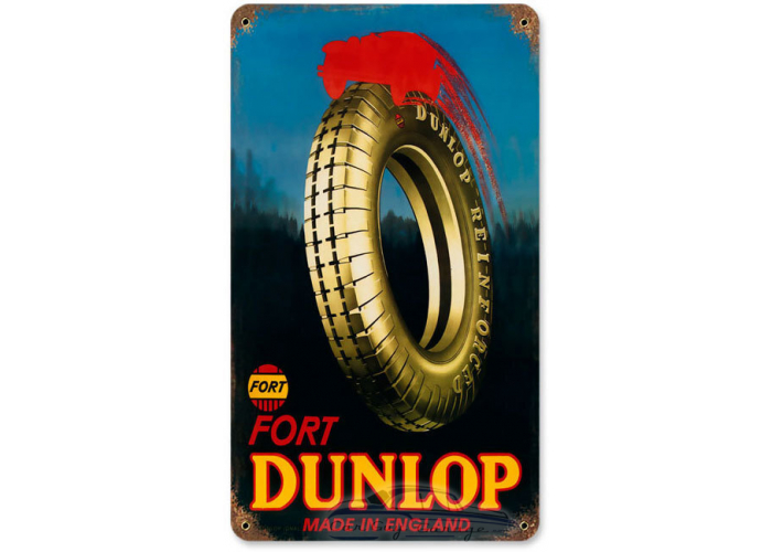 Fort Tire Metal Sign
