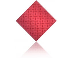 Four Pack of 4'x8' Red Diamond Plate Sheets