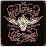 Flathead Wings Sign - 12" x 12"
