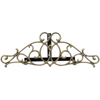 Decorative Garden Hose Holder - Wall Mount Cast Aluminum Bronze