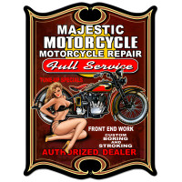 Full Service Metal Sign - 14" x 19"