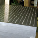 Two 17" x 33" Galvanized Flat Metal Pegboards Two 17" x 33" Galvanized Flat Metal Pegboards