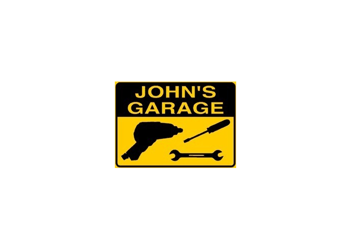 Personalized Aluminum Garage Sign