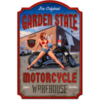 Garden State Day Metal Sign - 12" x 18" Custom Shape