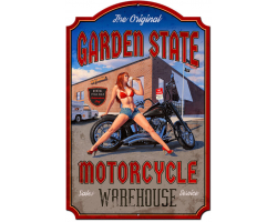 Garden State Day Metal Sign - 12" x 18"