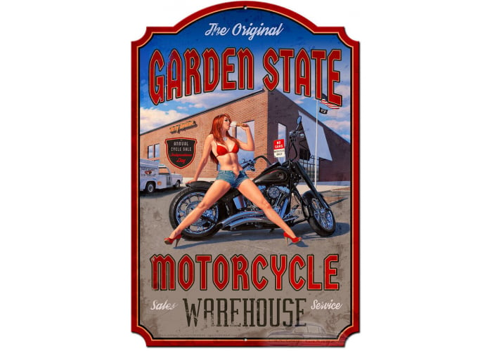 Garden State Day Metal Sign