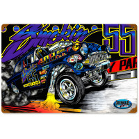 Gasser 55 Metal Sign - 18" x 12"