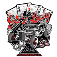 Get N Lucky Metal Sign - 14" x 16"