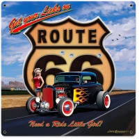 Get Your Licks Metal Sign - 18" x 18"