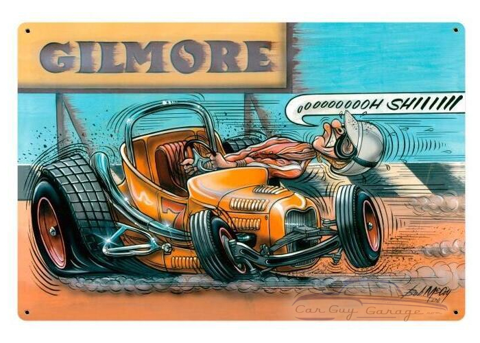 Gilmore Racer Metal Sign