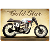 Goldstar Sign - 18" x 12"
