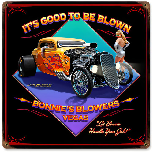Good to be Blown Metal Sign - 12" x 12"