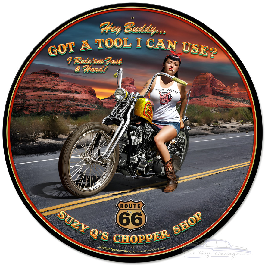Got a Tool Metal Sign - 28" Round