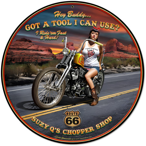 Got a Tool Metal Sign - 14" Round