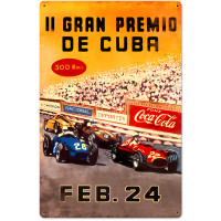 Gran Premio Cuba Metal Sign - 16" x 24"