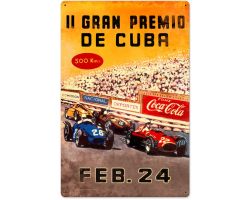 Gran Premio Cuba Metal Sign - 16" x 24"