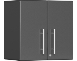 Grey Modular 2-Door Wall Cabinet