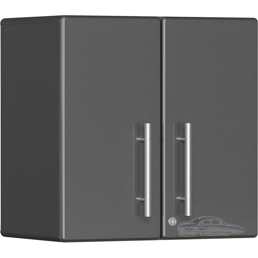 Grey Modular 2-Door Garage Wall Cabinet Grey Modular 2-Door Garage Wall Cabinet