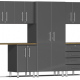 Grey Modular 15 Piece Kit with Dual Workstation