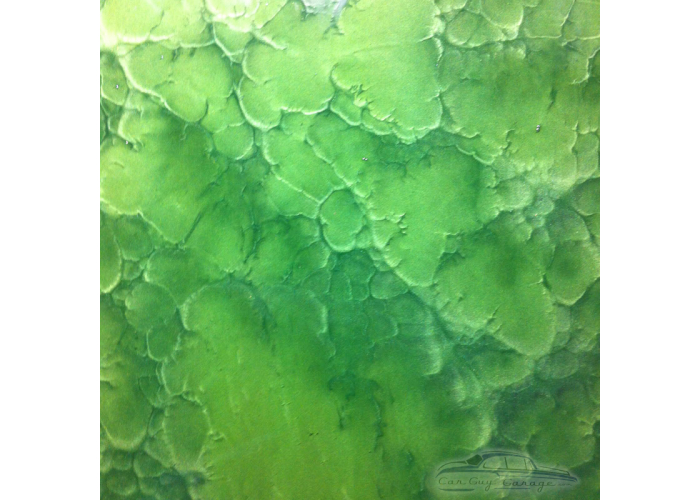 Green Glass Basecoat with Green Glass Effects Metallic Epoxy 