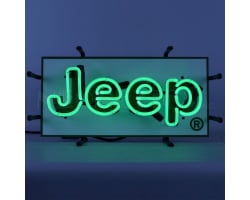 Green Jeep Neon Sign 