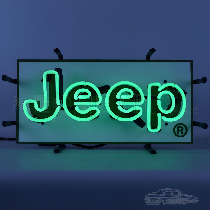 Green Jeep Neon Sign Green Jeep Neon Sign