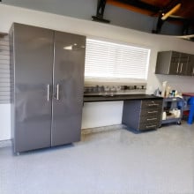 Ulti-mate Garage Cabinets in Graphite Grey