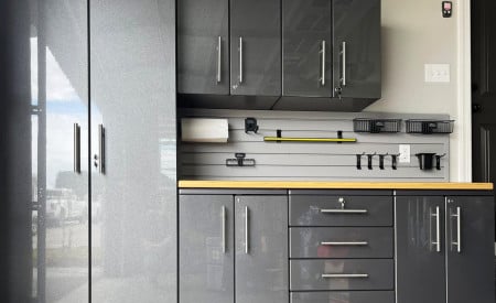 Grey Modular Cabinets