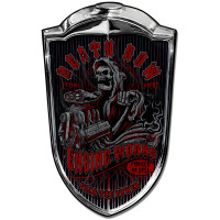 Grill Sign Death Row Metal Sign - 24" x 36" Custom Shape