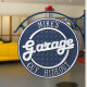 Personalized Cast Aluminum 2 Sided Garage Plaque with Bracket Personalized Cast Aluminum 2 Sided Garage Plaque with Bracket
