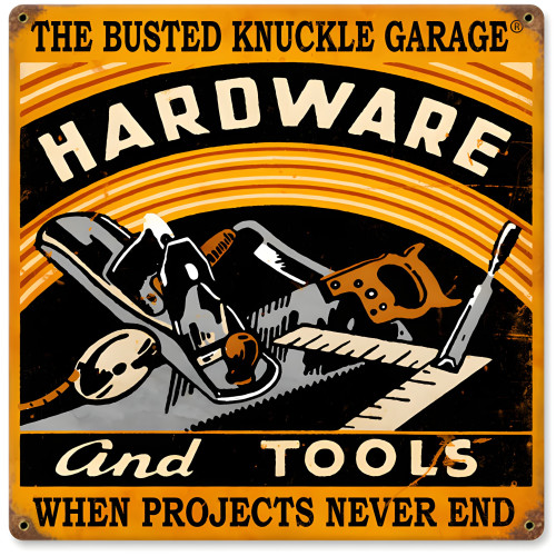 Hardware and Tools Metal Sign - 12" x 12"