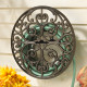 Hearts and Arrows French Bronze Aluminum Hose Hanger Hearts and Arrows French Bronze Aluminum Hose Hanger