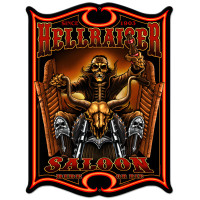 Hellraiser Metal Sign - 14" x 19"