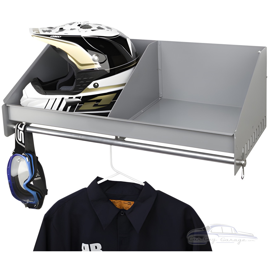 Double Helmet Shelving Double Helmet Shelving
