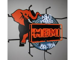 HEMI 50th Anniversary Neon Sign 