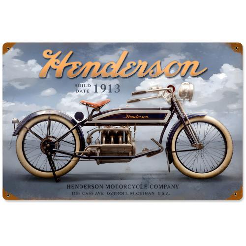 Henderson Clouds Sign - 18" x 12"