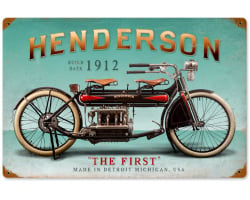 Henderson First Sign - 18" x 12"