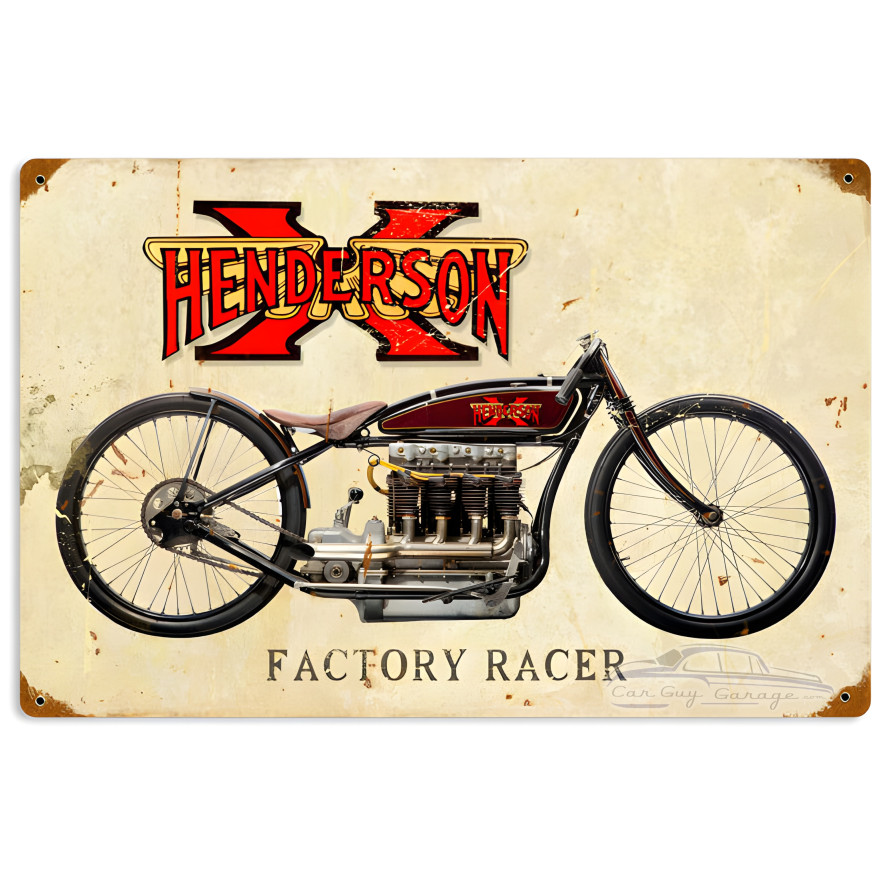 Henderson X Sign - 18" x 12"